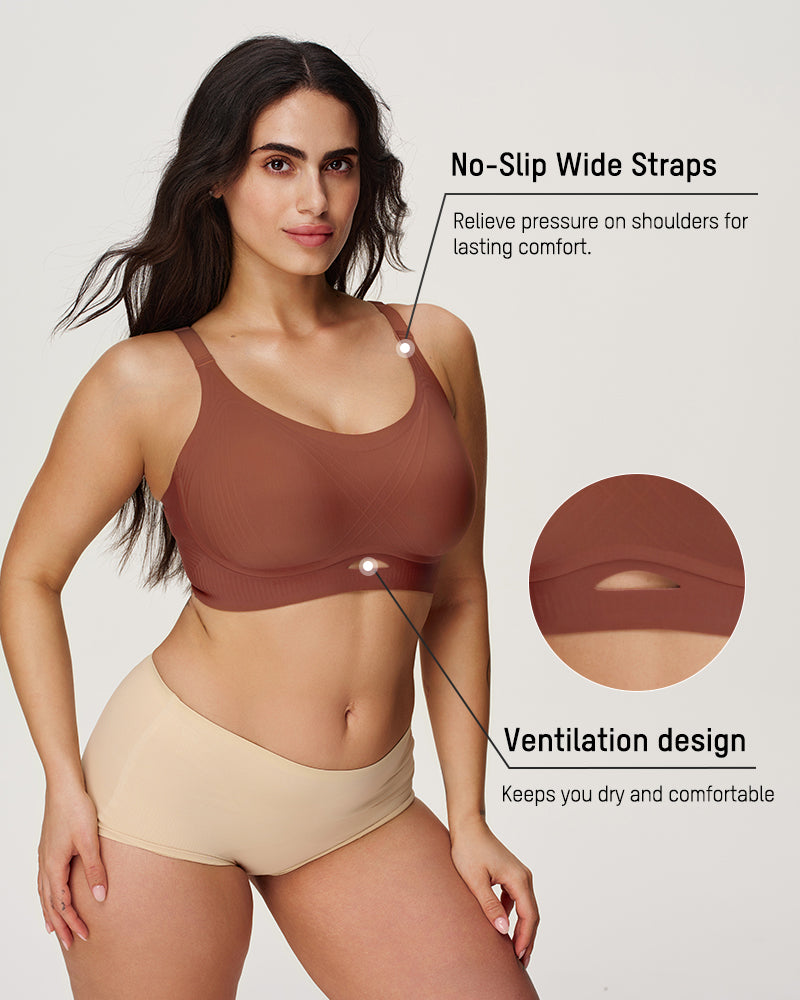 4D Lift Wrap Sculpting Wire-Free Bra
