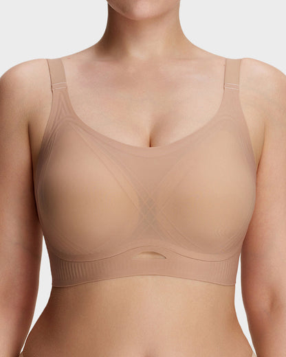 4D Lift Wrap Sculpting Wire-Free Bra