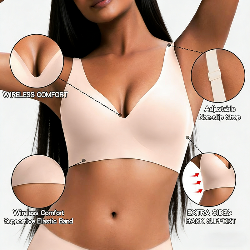 Comfort Fit Smooth Wireless Bra