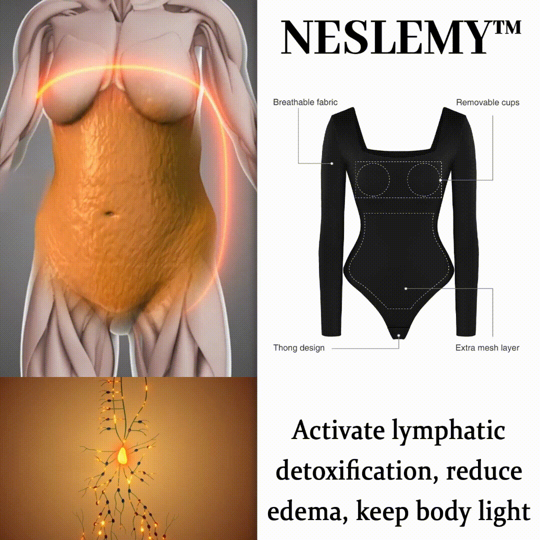 Shapewear Contour Long Sleeve Square Neck Bodysuit